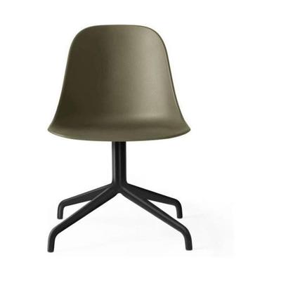 Audo Copenhagen Harbour Side Swivel stoel zwart, Olive