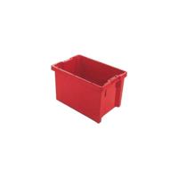 LA-KA-PE Draaistapelbak | PP rood | L600xB400xH350mm | 1 stuk - LB/DB ROT LB/DB ROT - thumbnail