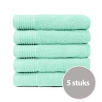 The One Badhanddoek 450 gram 70x140 cm Mint (5 stuks) - thumbnail