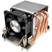 Inter-Tech N-11 Processor Koeler 6 cm Koper, Zilver - thumbnail