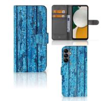 Samsung Galaxy A34 | Book Style Case | Wood Blue - thumbnail