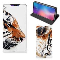 Bookcase Xiaomi Mi 9 Watercolor Tiger - thumbnail