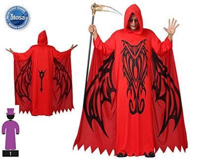 Kostuums voor Volwassenen 14859 Rood Demon M/L (1 Stuks)