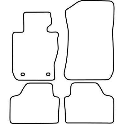 Automatten passend voor BMW X1 vanaf 2009 TMBM521