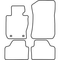 Automatten passend voor BMW X1 vanaf 2009 TMBM521 - thumbnail