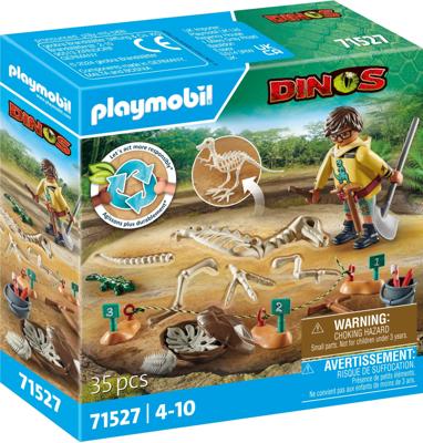 Playmobil 71527 Dinos Opgravingsplaats Met Dinosaurusskelet Playmobil 71527 Dinos Opgravingsplaats Met Dinosaurusskelet