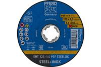 PFERD TOOLS PSF STEELOX 69198292 Doorslijpschijf gebogen 125 mm 10 stuk(s) RVS, Staal - thumbnail