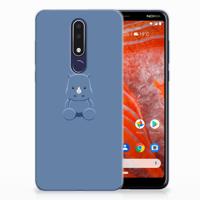 Nokia 3.1 Plus Telefoonhoesje met Naam Baby Rhino - thumbnail