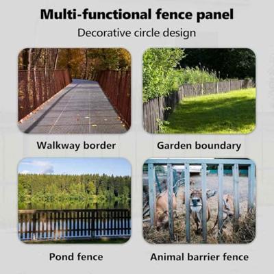 VidaXL Hecelement grijs 170 x 150 cm staal