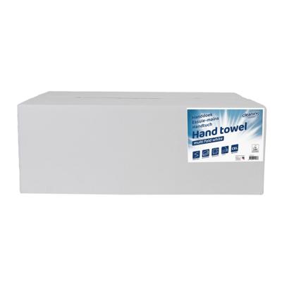 Handdoek Cleaninq I-vouw 2-laags 206x240mm 25x150st wit