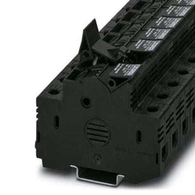 Phoenix Contact 3048616 Zekering-serieklem 18 mm Schroeven Zwart 10 stuk(s)