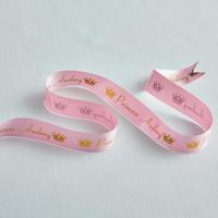 Brother Brother TZe-RE54 - Seidig - Gold auf Pin Labeltape Tapekleur: Roze Tekstkleur: Goud 4 m - thumbnail