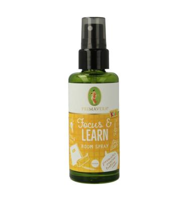 Primavera Organic roomspray focus & learn bio 50 Milliliter