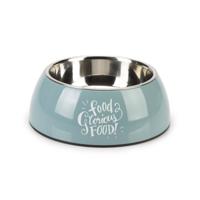 Hondenvoerbak Glorious blauw 22 cm - thumbnail
