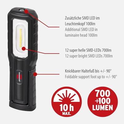 Brennenstuhl HL 701 A 1175640010 Handlamp LED 700 lm - thumbnail