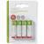 Oplaadbare NiMH batterij AA | 1,2 V | 2600 mAh | 4 stuks | Blister - thumbnail