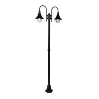 Franssen Klassieke staande lantaarn Calice 2-lichts Antiek groen FL702-40 - thumbnail