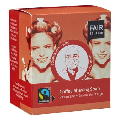 Fair Squared Vaste scheerzeep - koffie - 160 gram