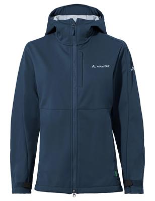 Vaude All Year Elope II Softshell Jas Dames Dark Sea 38 Vaude All Year Elope II Softshell Jas Dames Dark Sea 38