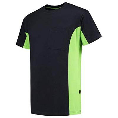 Tricorp T-shirt Bi-Color - Workwear - 102002 - marine blauw/koningsblauw - maat L
