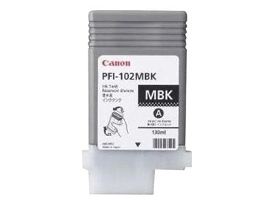 Canon Inktcartridge PFI-102MBK Origineel Enkel Matzwart 0894B001 Canon Inktcartridge PFI-102MBK Origineel Enkel Matzwart 0894B001