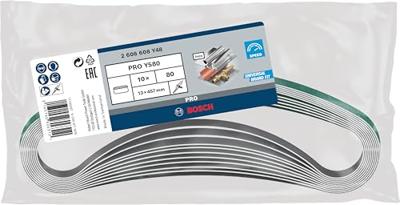 Bosch Accessories Best for Inox 2608608Y48 Schuurband Korrelgrootte (num) 80 (l x b) 457 mm x 13 mm 10 stuk(s)