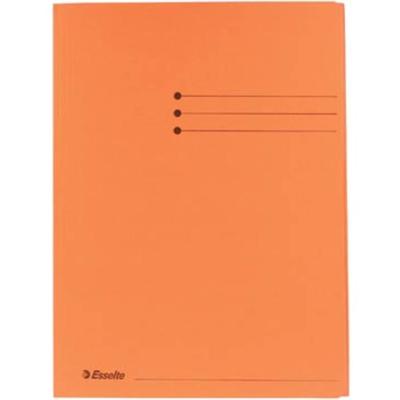 Dossiermap esselte a4 3klep manilla 275gr oranje Dossiermap esselte a4 3klep manilla 275gr oranje