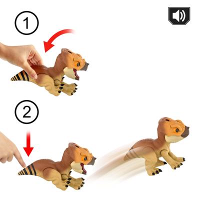 Jurassic World - Aquilops-figuur om te temmen - Interactieve dinosaurus - Jurassic World - JGC01