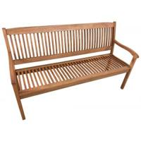 Maracana 3-zits houten tuinbank - thumbnail