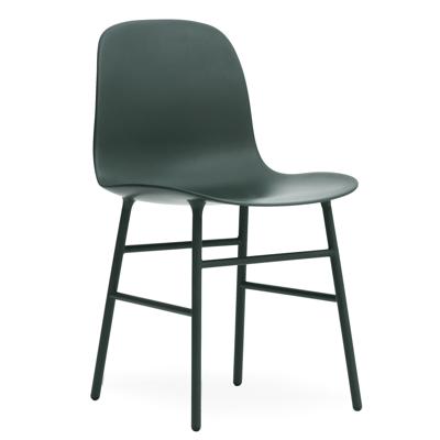 Normann Copenhagen Form eetkamerstoel Green vierpoot staal Normann Copenhagen Form eetkamerstoel Green vierpoot staal