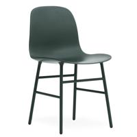 Normann Copenhagen Form eetkamerstoel Green vierpoot staal - thumbnail