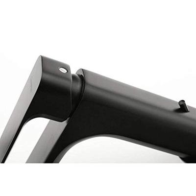 Wastafelmengkraan Sapho Spy 1-hendel Recht 16.7 cm Mat Zwart Sapho