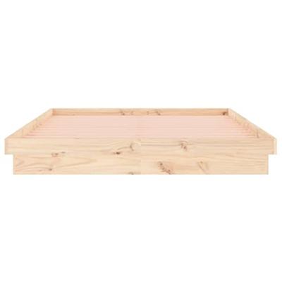 Bedframe LED massief hout 180x200 cm Bedframe LED massief hout 180x200 cm