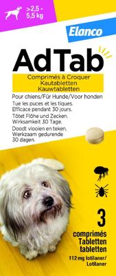 ADTAB KAUWTABLET HOND