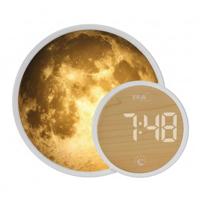 TFA Dostmann 60.2050.02 Wekker Kwarts Wit Alarmtijden 1 USB-aansluiting - thumbnail