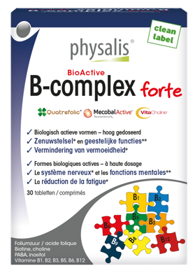 Physalis B-Complex forte 30 Tabletten Physalis B-Complex forte 30 Tabletten