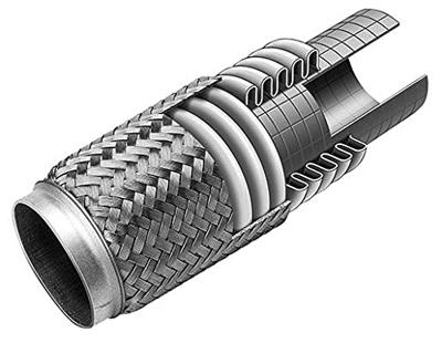 Bosal Flexible pipe, exhaust sy d=54 l=200/345mm