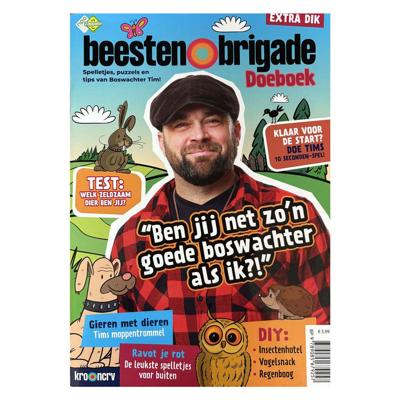 Boek Specials Nederland BV Beestenbrigade doeboek extra dik