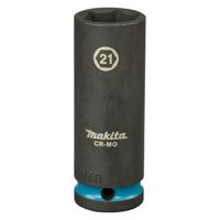 Makita E-16508 Impact Black Krachtdop 1/2" lang | 21 mm - thumbnail