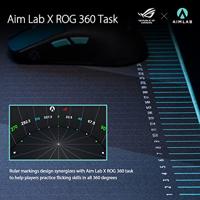 ASUS ROG Hone Ace Aim Lab Edition gaming muismat - thumbnail