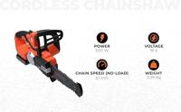 BLACK+DECKER GKC1820L20 Accu elektrische kettingzaag - thumbnail