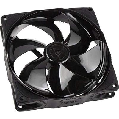 NoiseBlocker NB-eLoop B12-PS Black Edition PC-ventilator Zwart (b x h x d) 120 x 120 x 25 mm