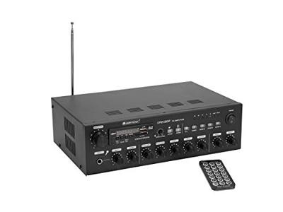 Omnitronic CPZ-120P ELA PA-versterker 120 W 4-kanaals 4 zones