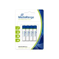 MediaRange ACCU Micro Batterijen (4) 1, 2V MRBAT120 HR03 Oplaadbaar AAA - thumbnail