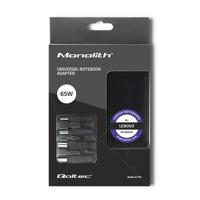 Qoltec 51761 Stroomadapter ontworpen voor Lenovo | 65W | 4 stekkers | + stroomkabel - thumbnail
