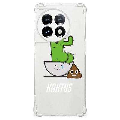 OnePlus 11 Stevig | Bumper Hoesje | Cactus Poo OnePlus 11 Stevig | Bumper Hoesje | Cactus Poo