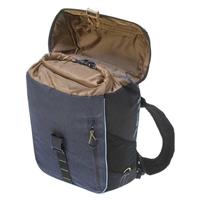 Basil miles fietsrugzak - multifunctionele grijze fietstas voor dames/heren - 17l - hook-on systeem - thumbnail