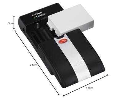 HAMA Universele oplader Delta Ovum LED voor Li-ion batterijen en AA/AAA-cellen