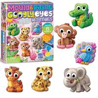 Dam 4m verven en gipsgieten dieren met magneetjes - thumbnail