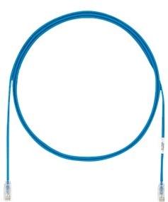 Stevige UTP-netwerkkabel Cat6 Panduit UTP28X2M 2 m Blauw Wit